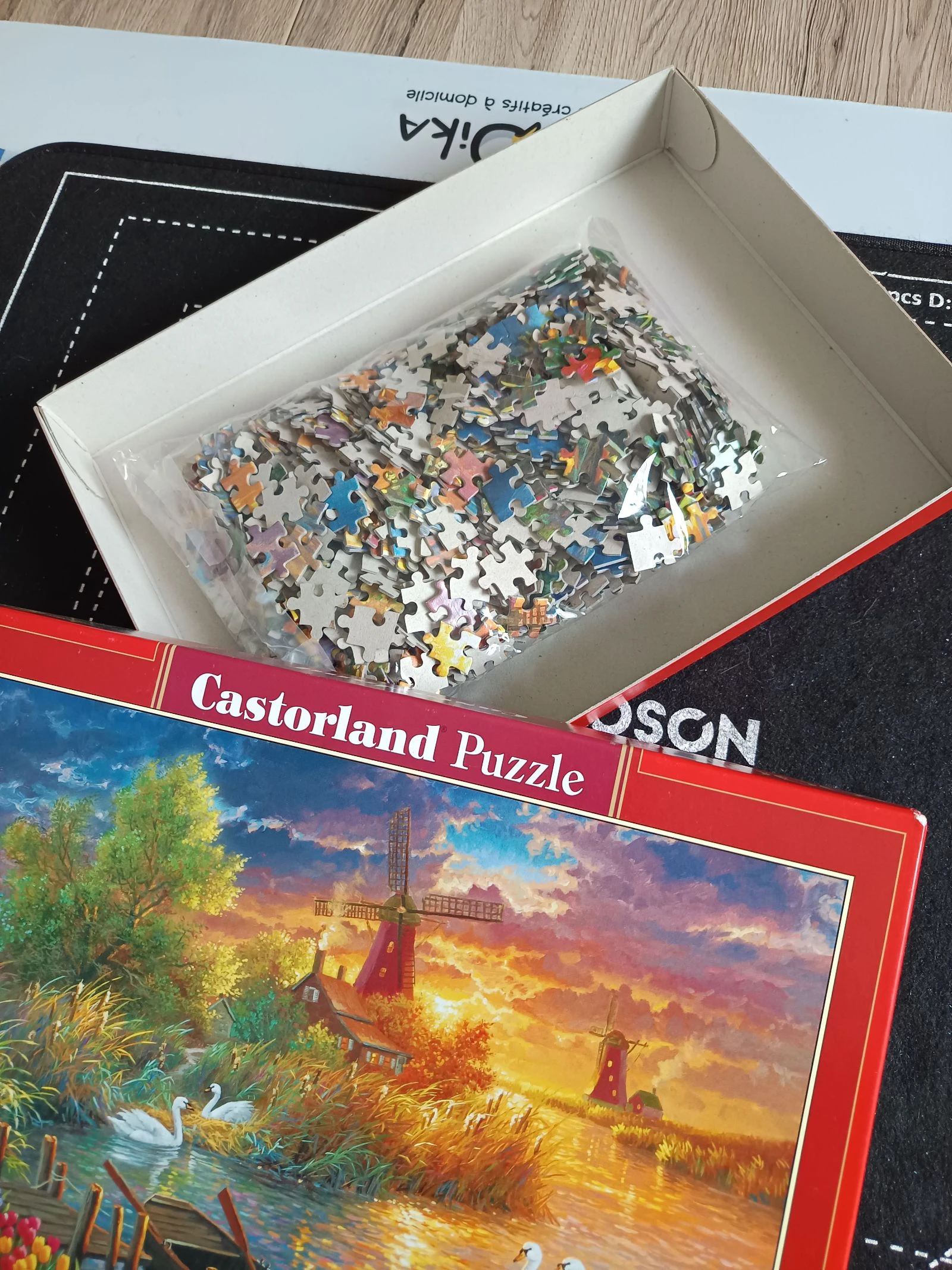 Puzzle 1000 CASTORLAND paysage lac